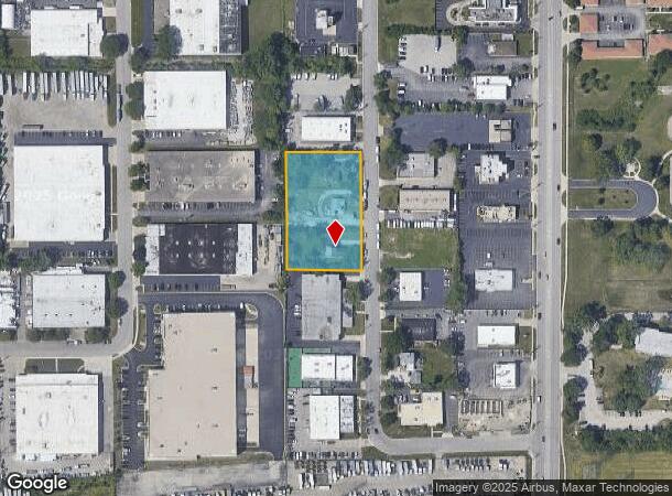  864 N Addison Ave, Elmhurst, IL Parcel Map