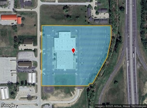  1000 Factory Outlet Blvd, West Frankfort, IL Parcel Map