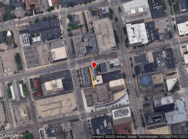  20 W 1St St, Dayton, OH Parcel Map