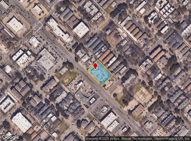  4018 Lemmon Ave, Dallas, TX Parcel Map