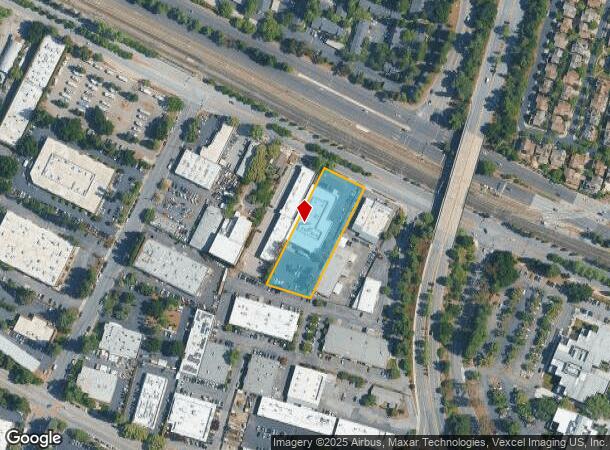 161 E Evelyn Ave, Mountain View, CA Parcel Map
