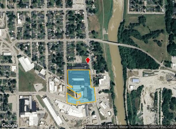  750 S Main St, Piqua, OH Parcel Map