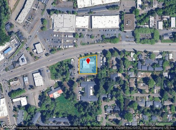  6620 Sw Beaverton Hillsdale Hwy, Portland, OR Parcel Map
