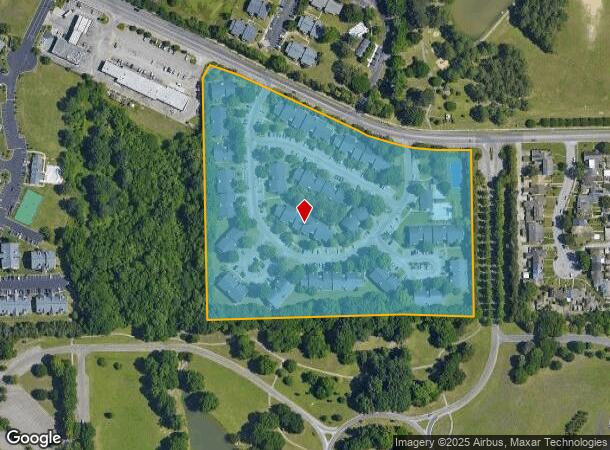  1701 Hamlet Ct, Montgomery, AL Parcel Map
