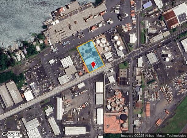 607 Kalanianaole St, Hilo, HI Parcel Map