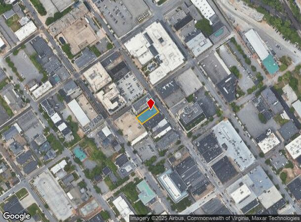  805 Main St, Lynchburg, VA Parcel Map