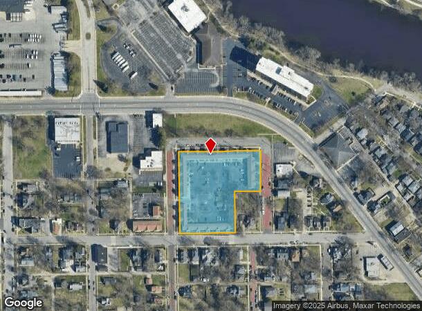  512 E Monroe St, South Bend, IN Parcel Map