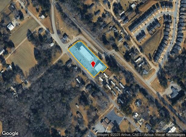  1130 W Main St, Clayton, NC Parcel Map
