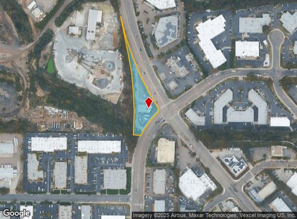 9690 Black Mountain Rd, San Diego, CA Parcel Map