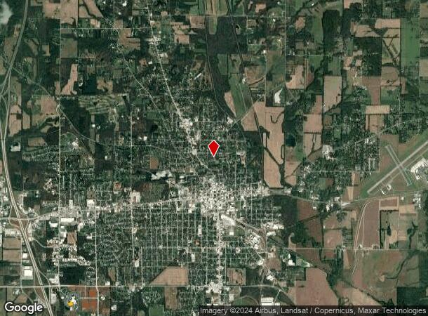  4003 Veterans Memorial Dr, Mount Vernon, IL Parcel Map