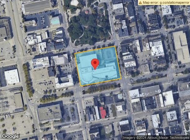  108 W Central Pkwy, Cincinnati, OH Parcel Map