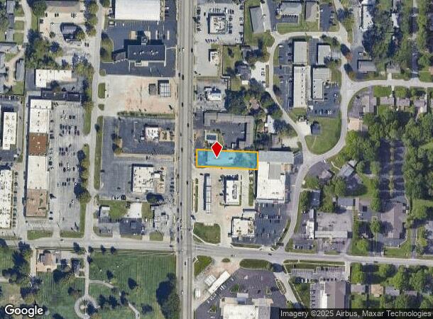  2122 S Glenstone Ave, Springfield, MO Parcel Map