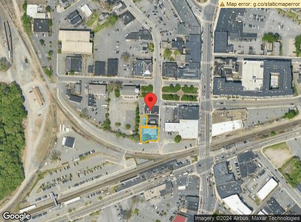  2 Franklin St, Framingham, MA Parcel Map