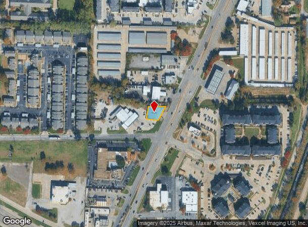 616 Fort Worth Dr, Denton, TX Parcel Map