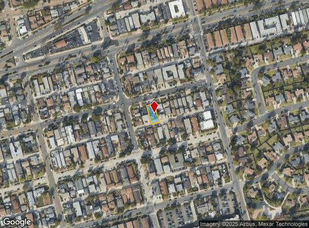  2121 Thomas Ave, San Diego, CA Parcel Map