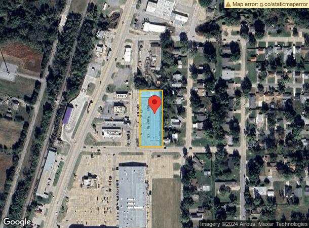  431 S Wood St, Pryor, OK Parcel Map