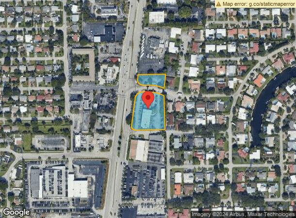  2850 N Federal Hwy, Pompano Beach, FL Parcel Map