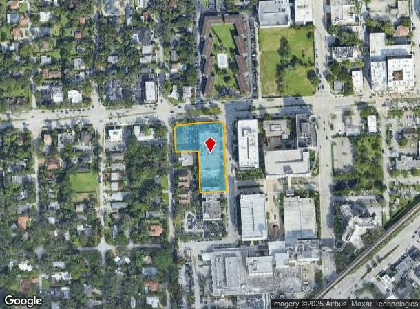  6280 Sunset Dr, South Miami, FL Parcel Map