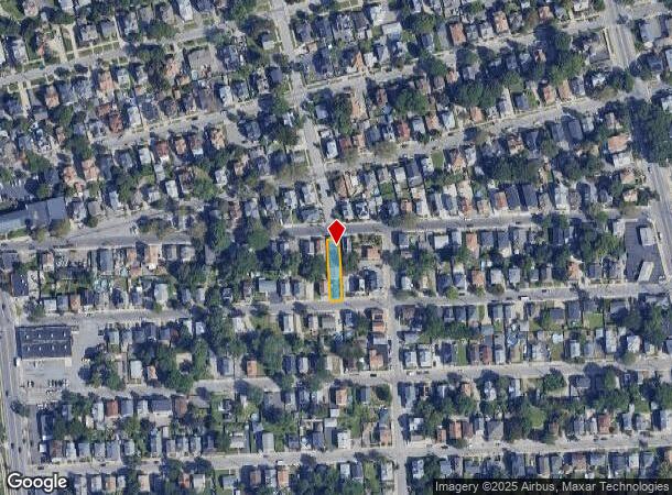 242 Montgomery Ave, Cranston, RI Parcel Map