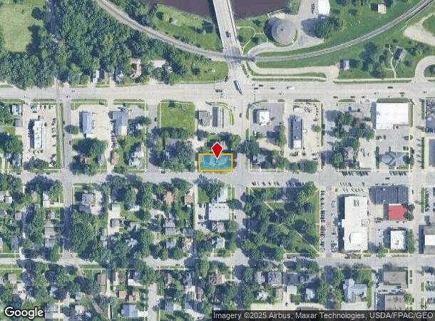 121 Franklin St, Cedar Falls, IA Parcel Map