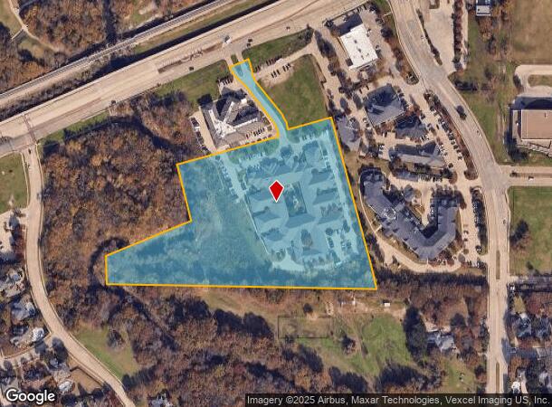3735 Ira E Woods Ave, Grapevine, TX Parcel Map