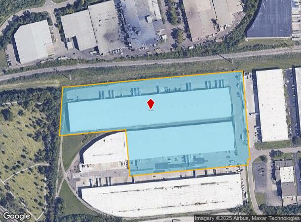  4610-4648 Interstate Dr, West Chester, OH Parcel Map