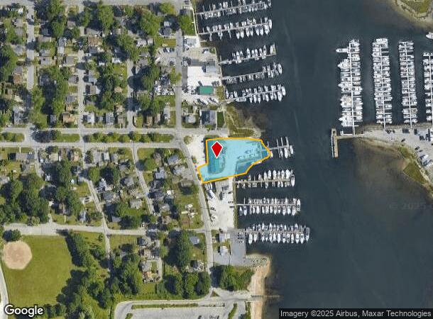  6 Bay Ave, Warwick, RI Parcel Map