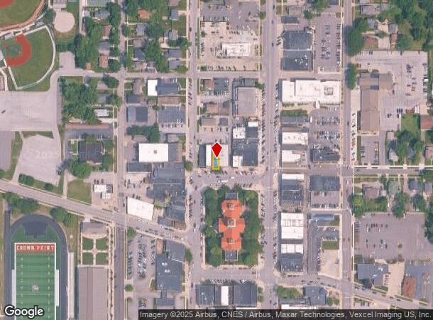  116 W Clark St, Crown Point, IN Parcel Map