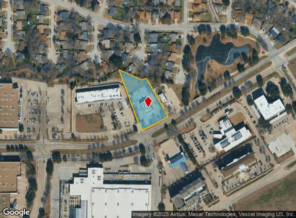  951 W Arbrook Blvd, Arlington, TX Parcel Map