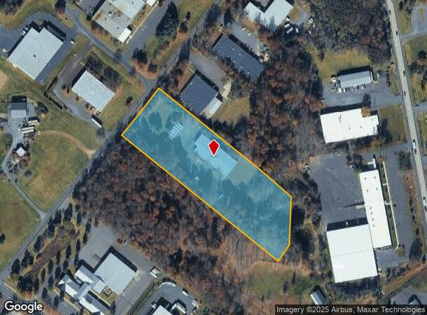 5110 Applebutter Rd, Pipersville, PA Parcel Map