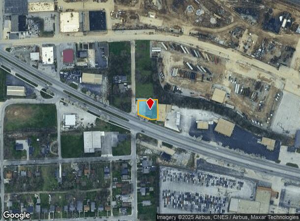 1303 Kitch St, Fort Wayne, IN Parcel Map