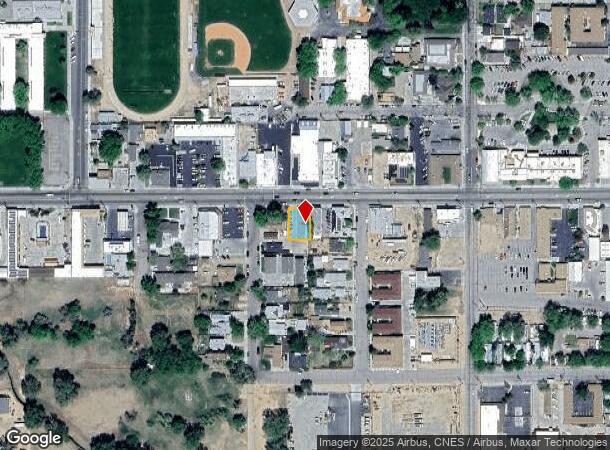  568 W Line St, Bishop, CA Parcel Map