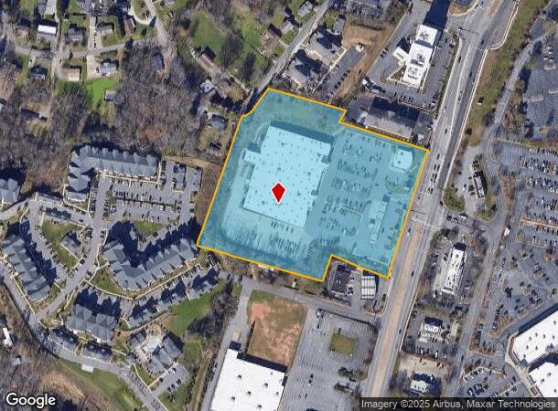  863 Brevard Rd, Asheville, NC Parcel Map