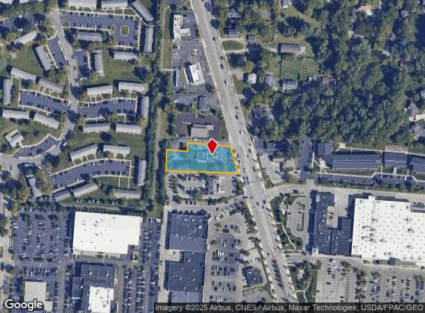 525 S State St, Westerville, OH Parcel Map