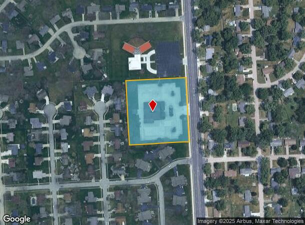 4017 Maplecrest Rd, Fort Wayne, IN Parcel Map