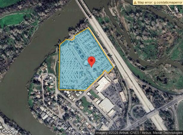  100 Lake Ave, Red Bluff, CA Parcel Map