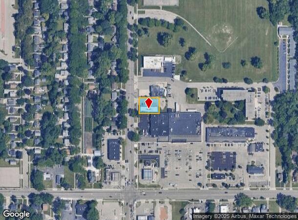  1242 Fuller Ave Ne, Grand Rapids, MI Parcel Map