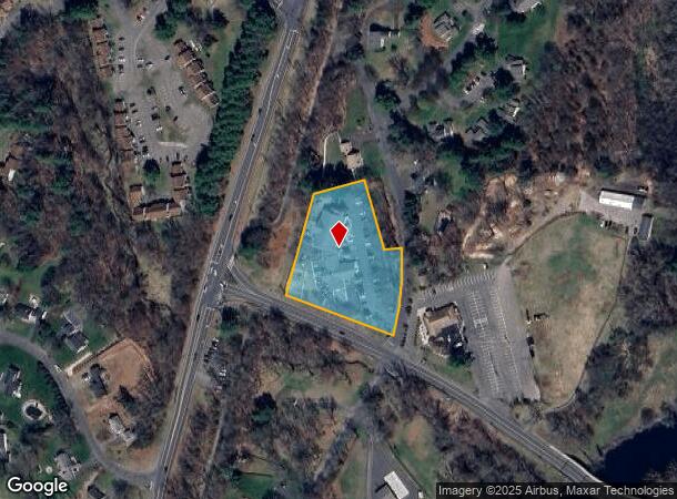  1 Saint Johns Pl, Simsbury, CT Parcel Map