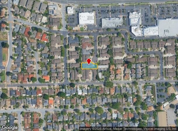 127 Winslow Ct, Campbell, CA Parcel Map