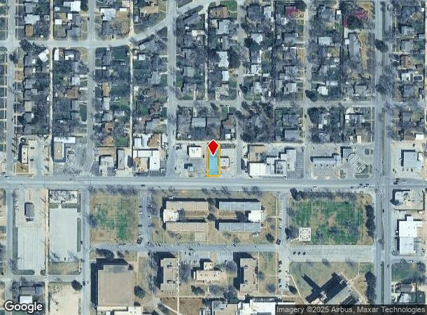  2318 S 14Th St, Abilene, TX Parcel Map