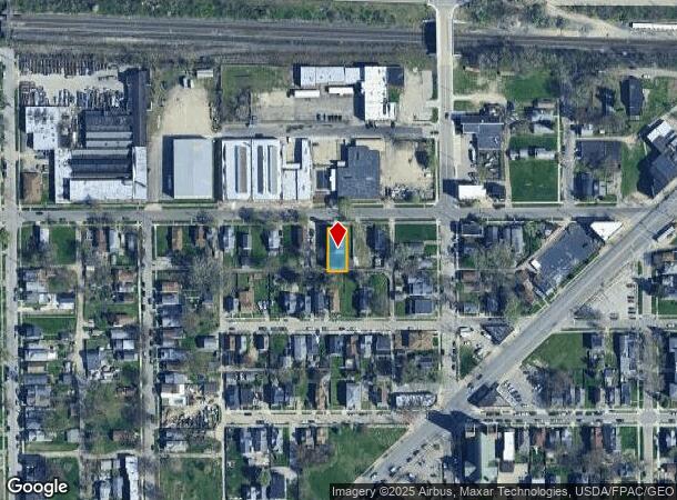  527 Segur Ave, Toledo, OH Parcel Map
