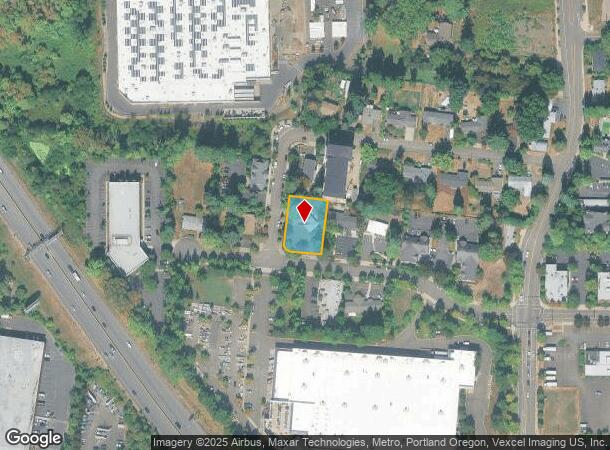 7505 Sw Beveland Rd, Portland, OR Parcel Map