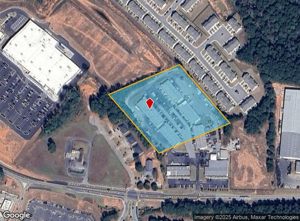  3340 Highway 53 Dr, Hoschton, GA Parcel Map