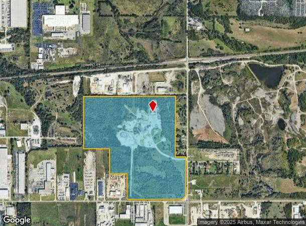 1818 N 127Th East Ave E, Tulsa, OK Parcel Map