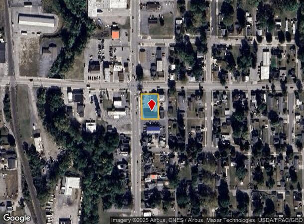  501 E Sandusky St, Findlay, OH Parcel Map