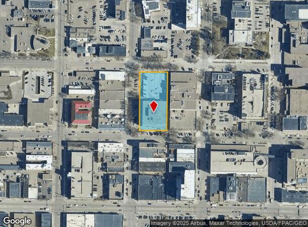  400 E Broadway Ave, Bismarck, ND Parcel Map