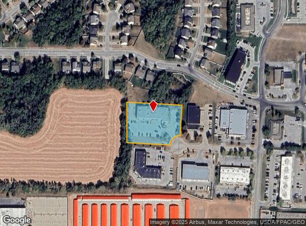 20516 Nicholas Cir, Elkhorn, NE Parcel Map