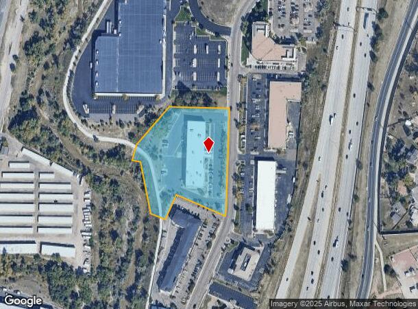 6250 Corporate Dr, Colorado Springs, CO Parcel Map