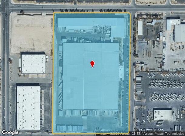  3901 Donna St, North Las Vegas, NV Parcel Map