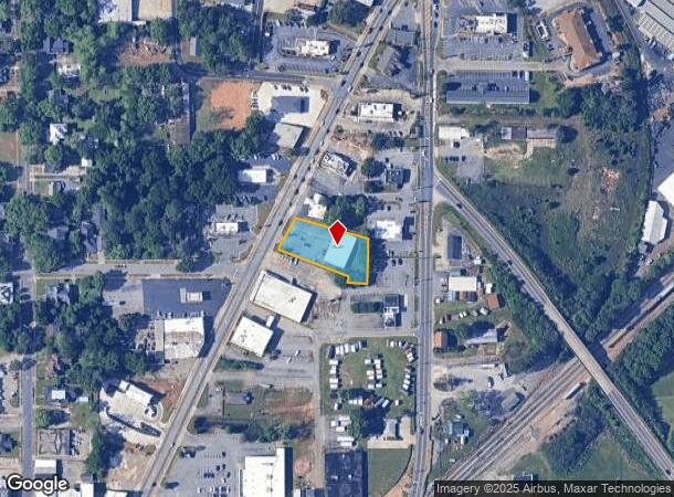  202 N Camellia Blvd, Fort Valley, GA Parcel Map